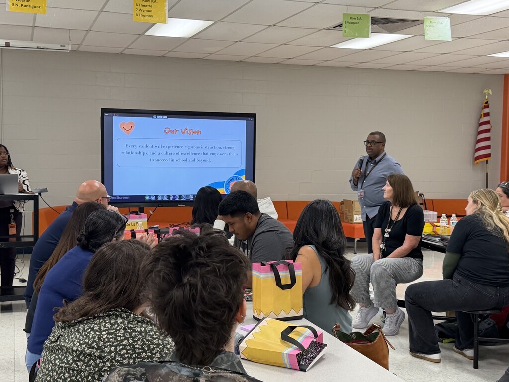 Mr. Wilson talking about our vision!