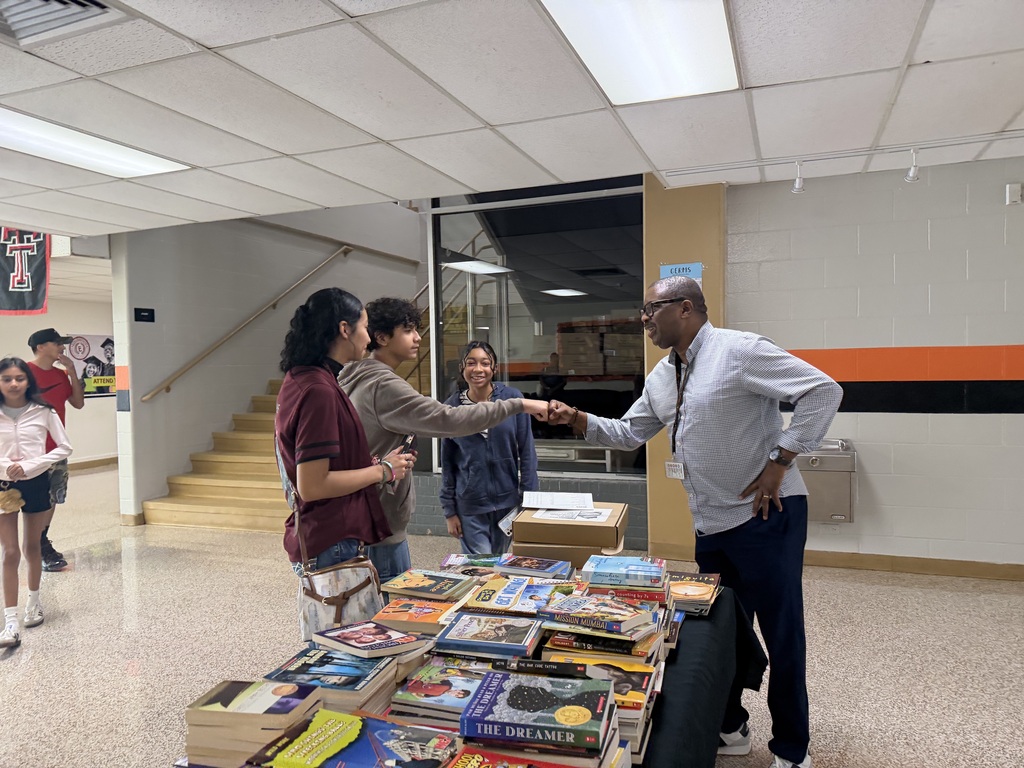 Our principal interacting with the community.