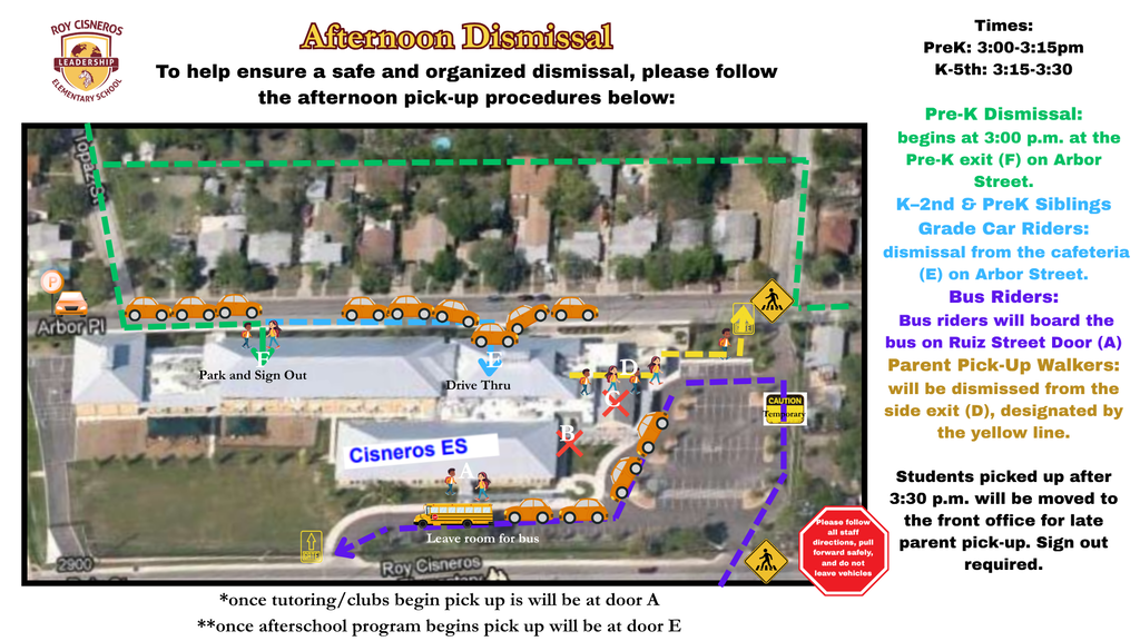 dismissal routine