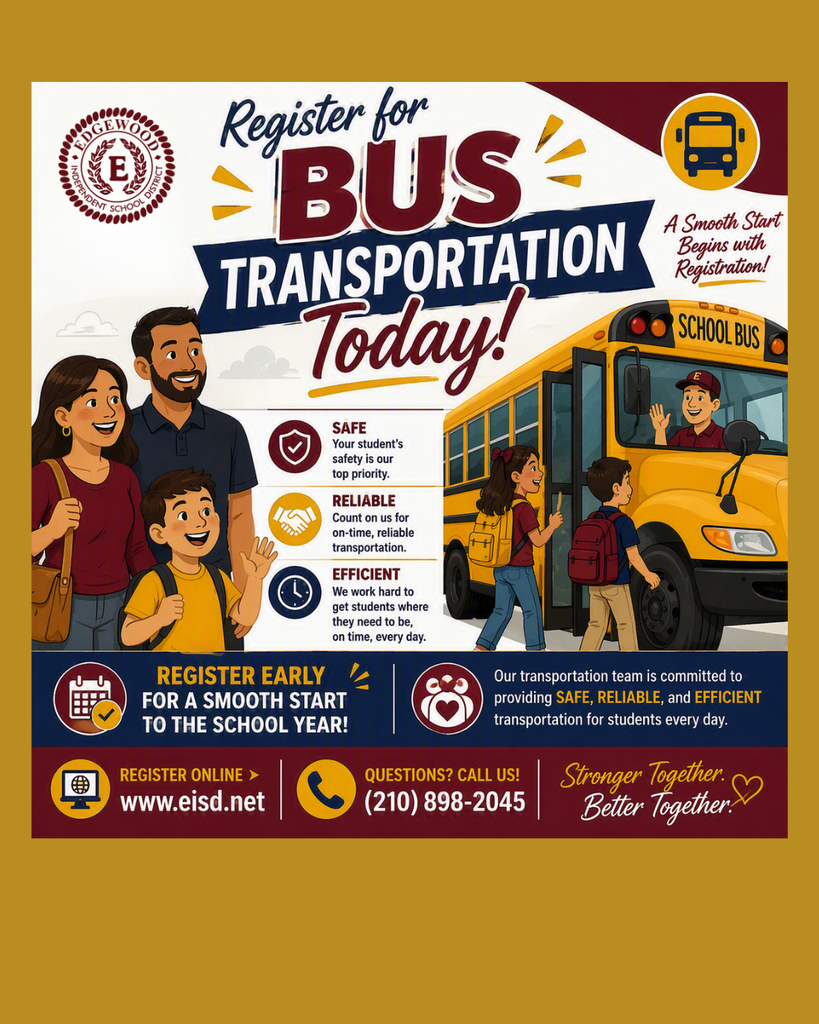 register for bus transportation today