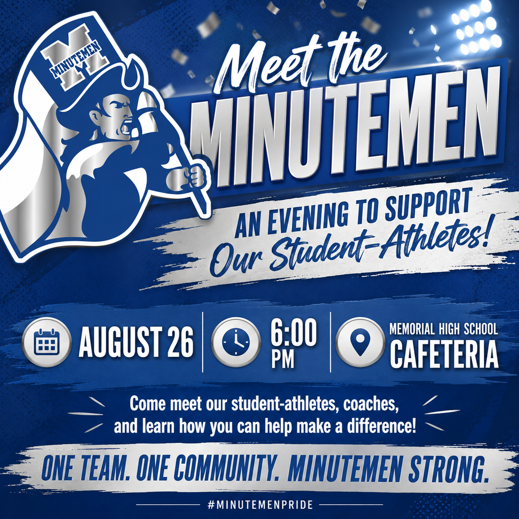 Meet the Minutemen 2026 on August 16 at 6 p.m.