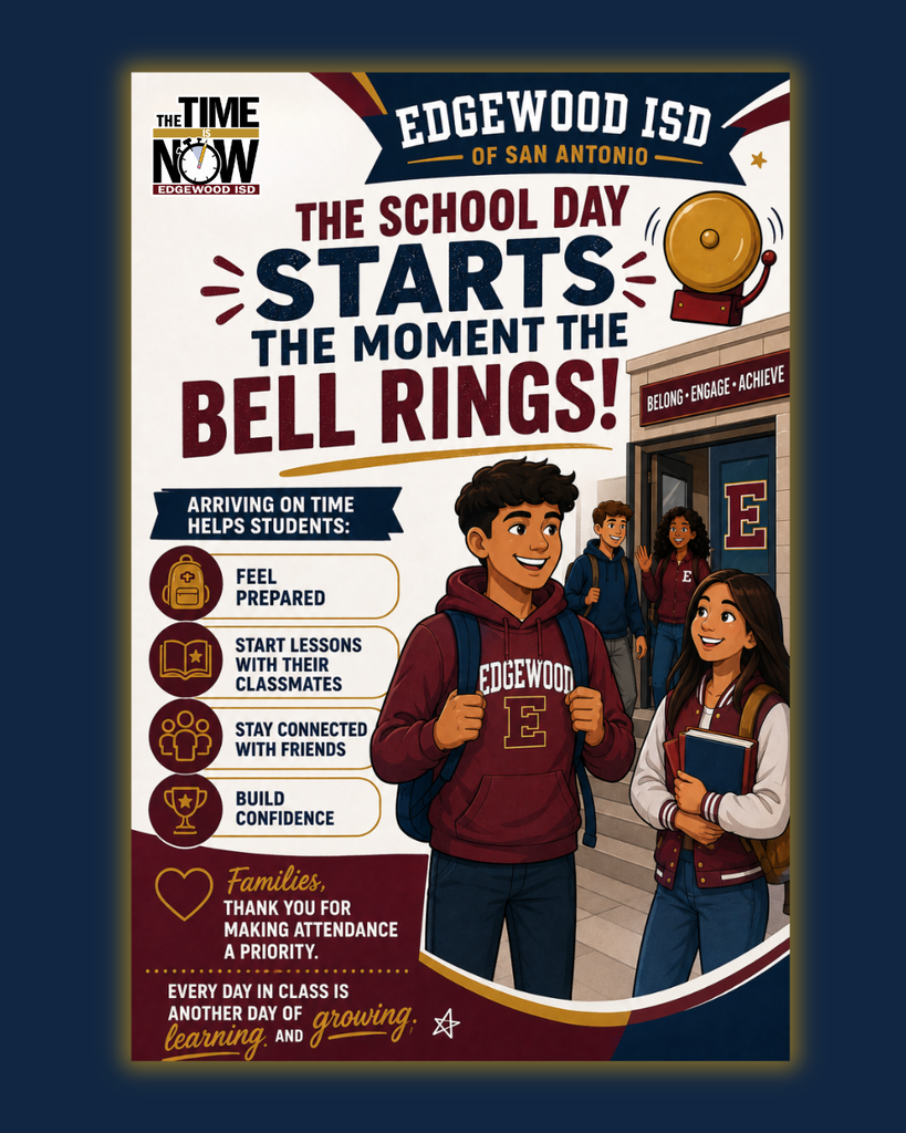 attendance matters, school begins when the bell rings