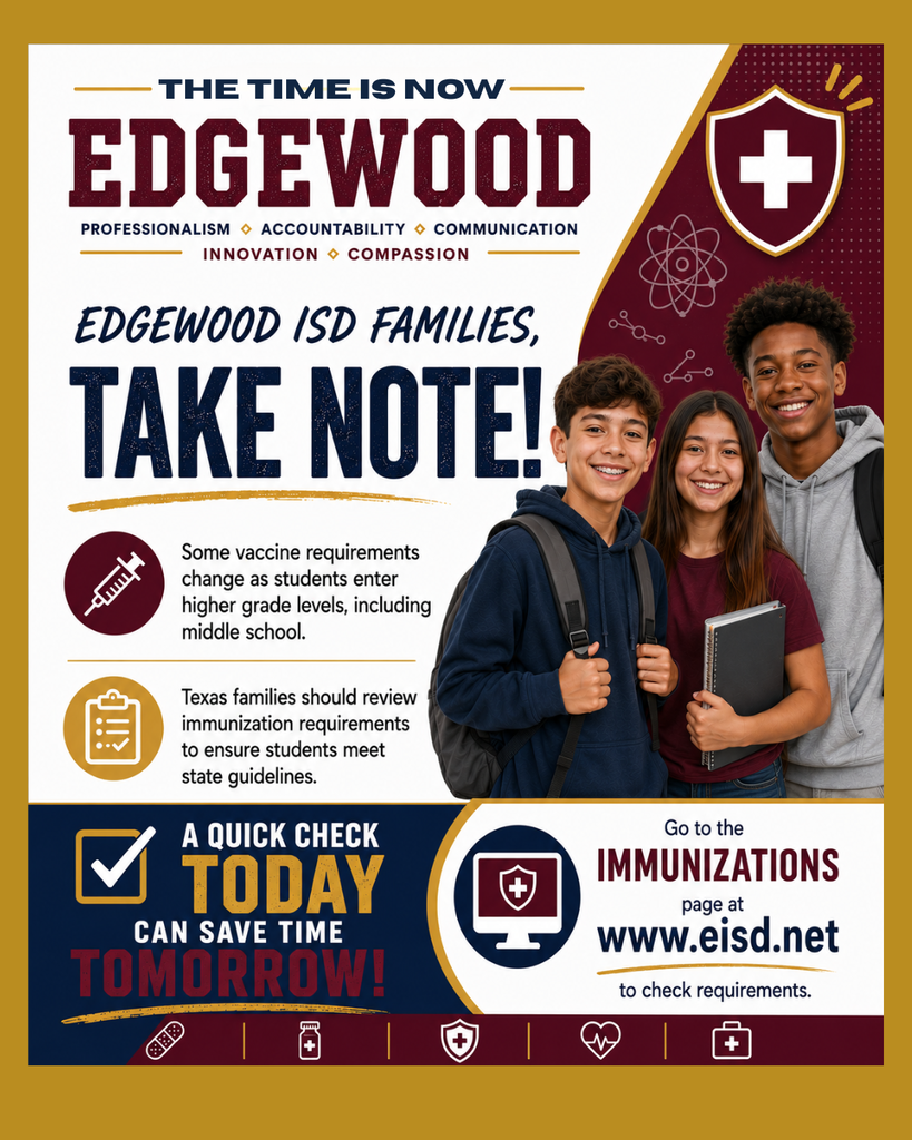EISD IMMUNIZATION REMINDER