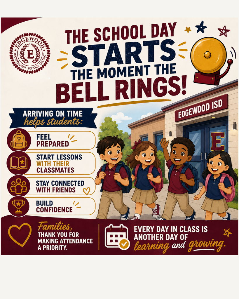 school day starts the moment the bell rings