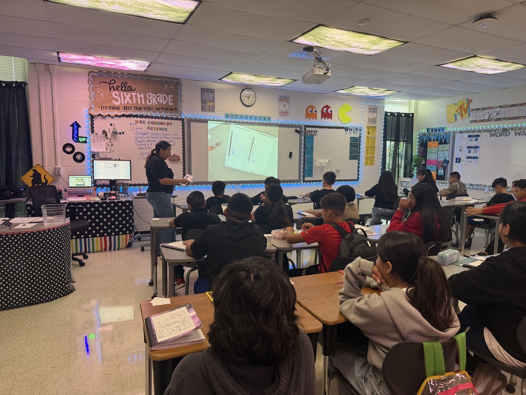 Students learning science