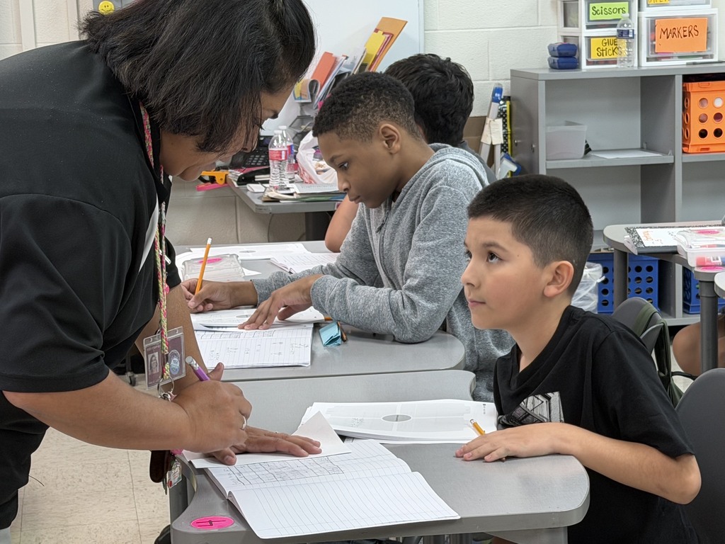 Students learning