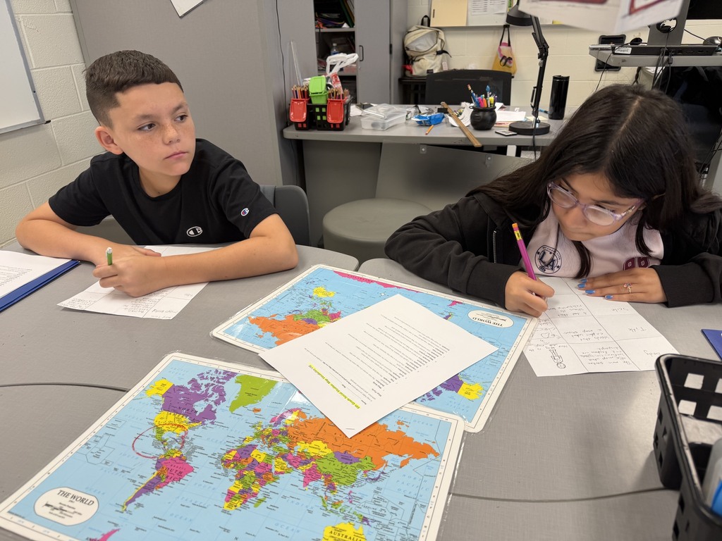 Students learning
