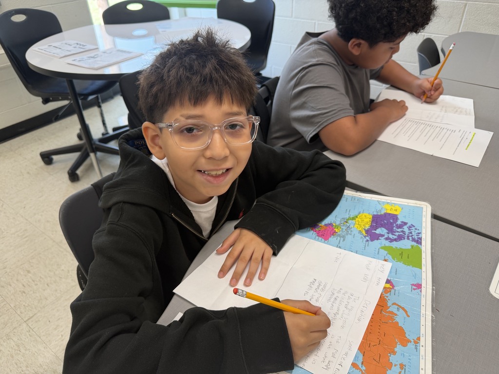 Students learning