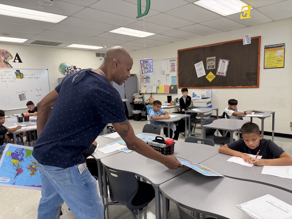 Students learning