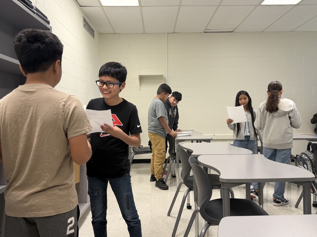 Students learning
