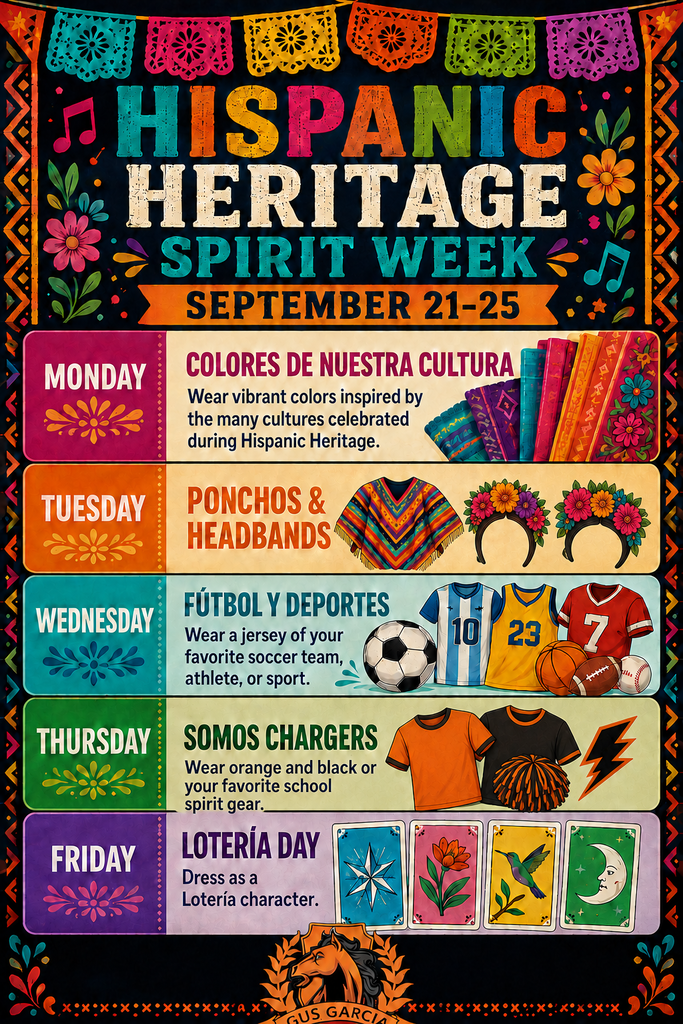 Hispanic Heritage Spirit Week