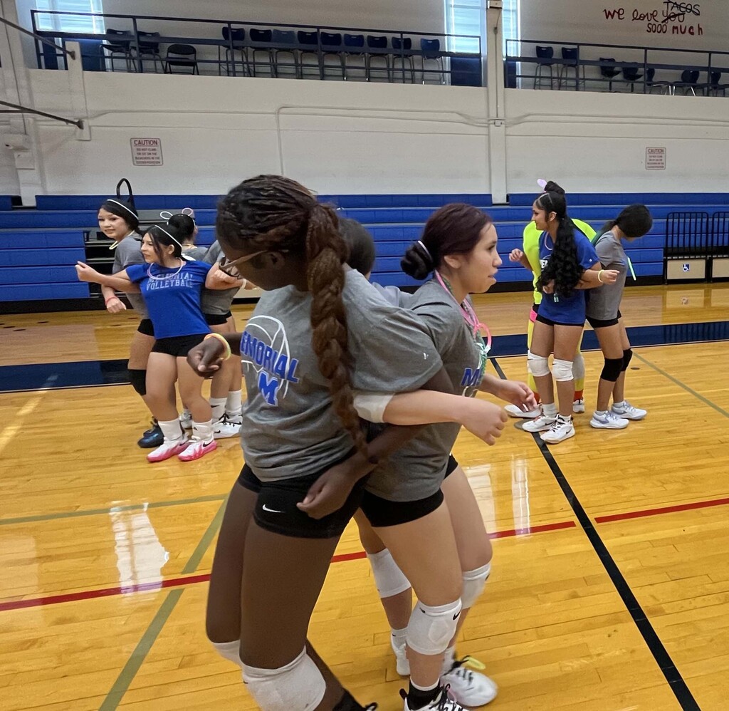 MHS volleyball team building 