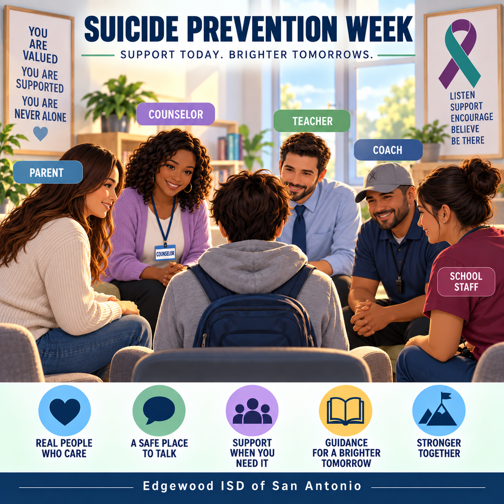 Life isn't always easy, and it's okay to ask for help along the way. If you're feeling overwhelmed, take the first step and reach out to a trusted adult, counselor, teacher, or loved one. Support is here, and you are never alone.