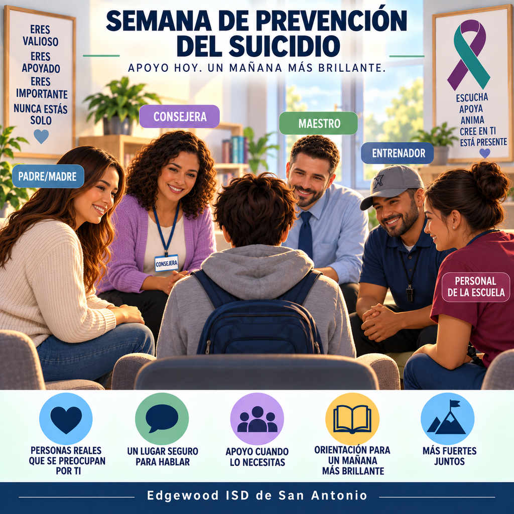 La vida no siempre es fácil, y está bien pedir ayuda en el camino. Si te sientes abrumado, da el primer paso y acude a un adulto de confianza, un consejero, un maestro o un ser querido. Hay apoyo disponible y nunca estás solo.