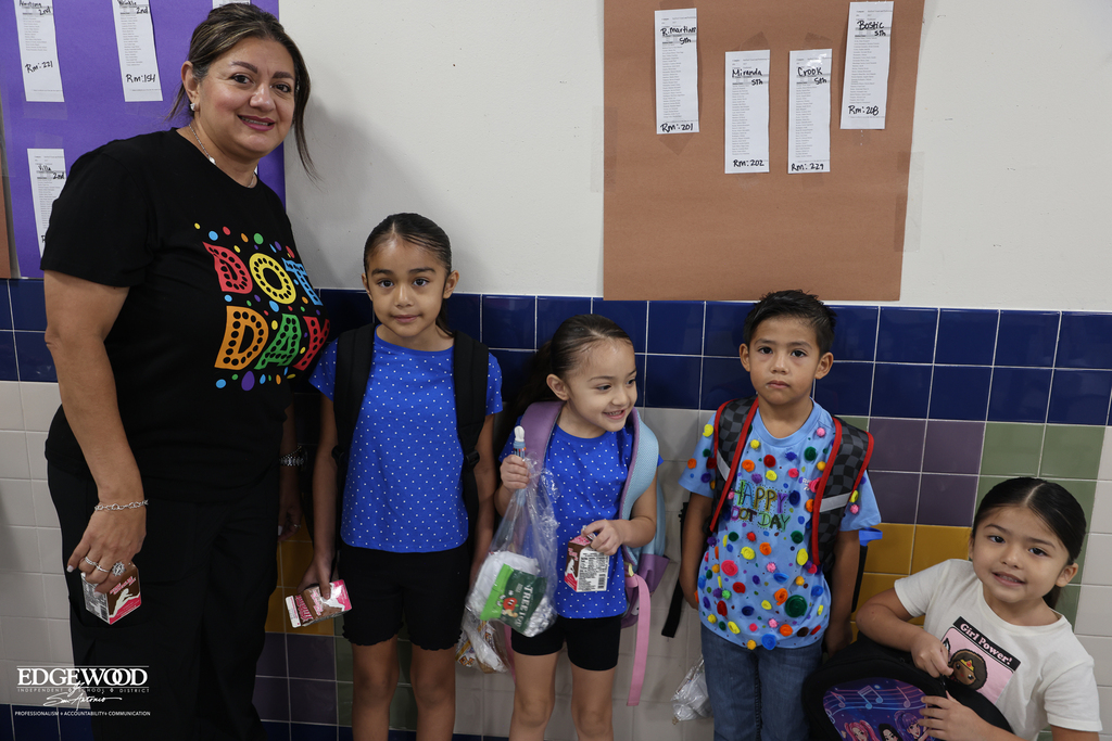 Students wear their best "dot" outfits for International Dot Day