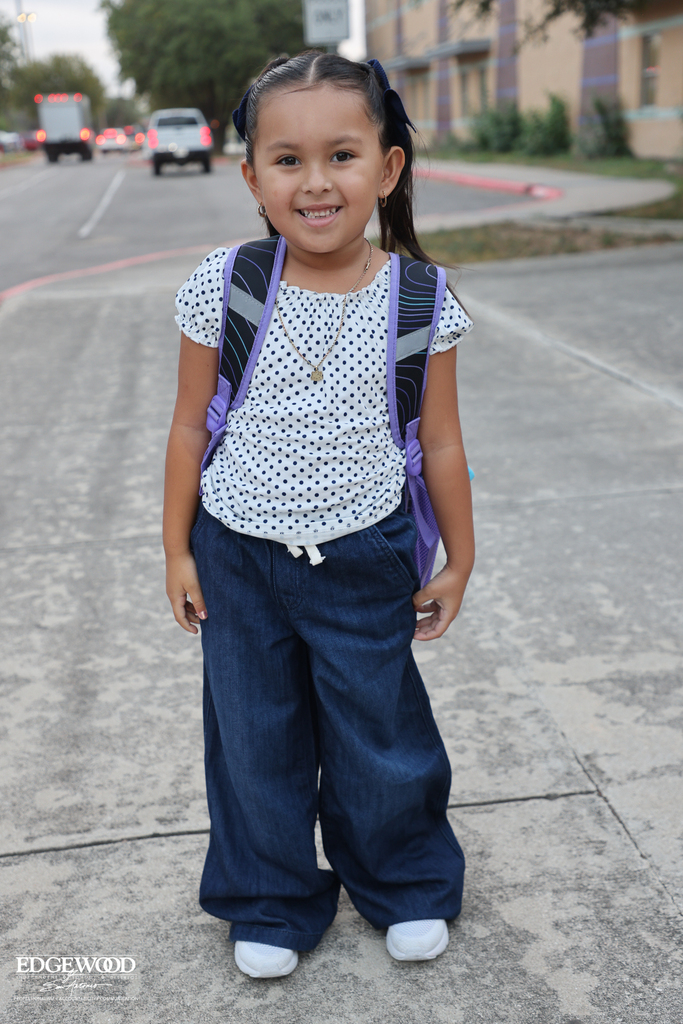 Students wear their best "dot" outfits for International Dot Day