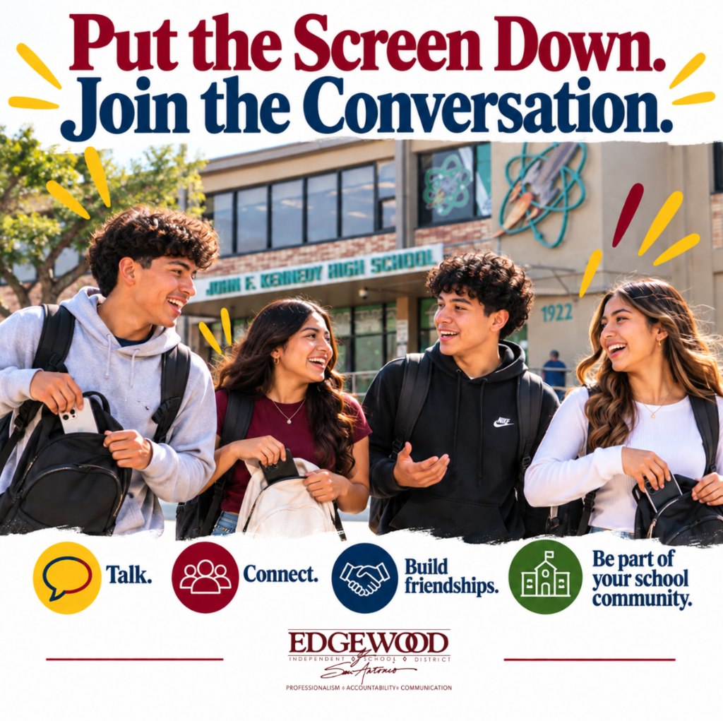 Put the screen down. Join the Conversation. 