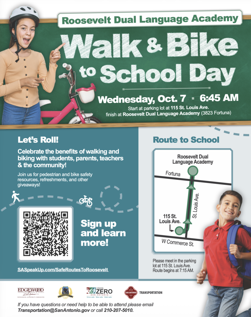Walk and Bike to School Day Fall 2026