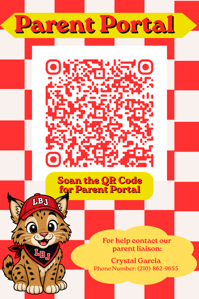 The pictures are of QR codes for parent portal 