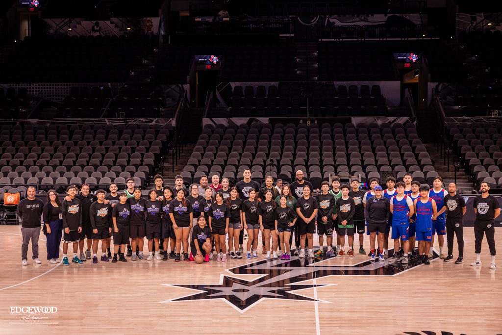 EISD Spurs Practice Takeover Team Photo