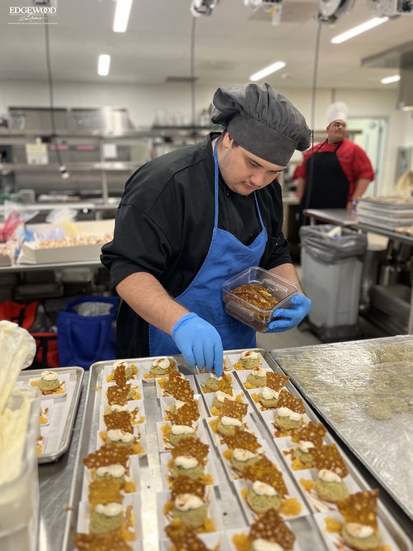 MHS culinary students compete in a dessert competition