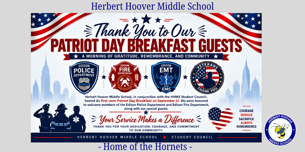thank you to our patriot day guests