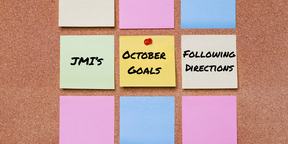 JMI's October Goal