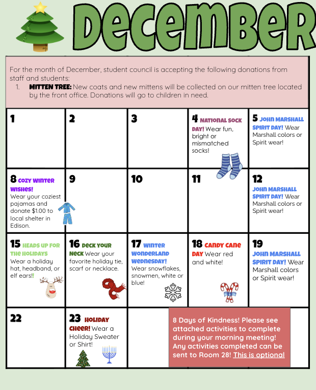 December Calendar