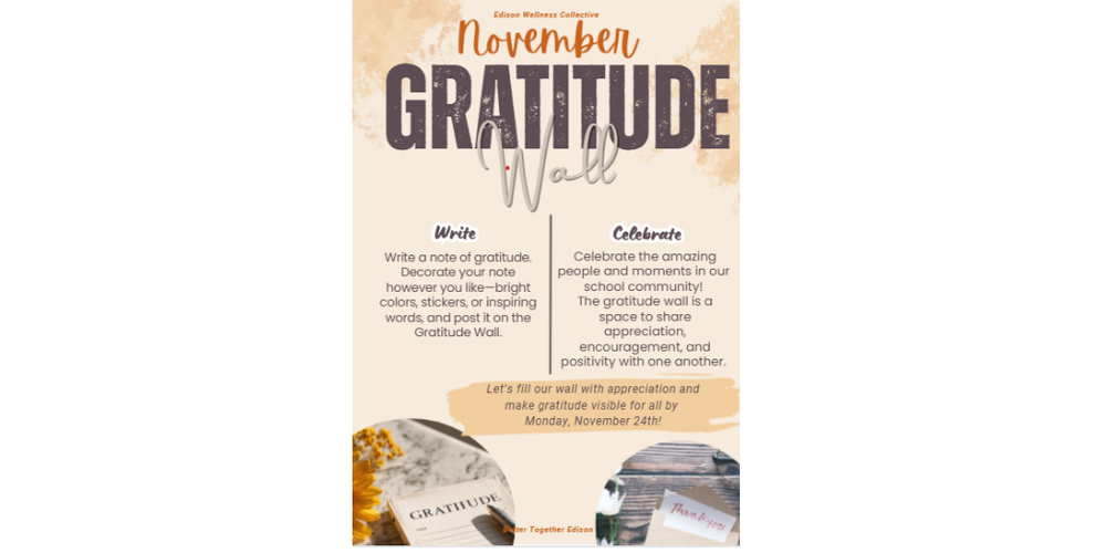 Gratitude Wall