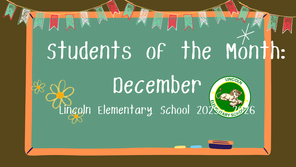 Student of the Month - December