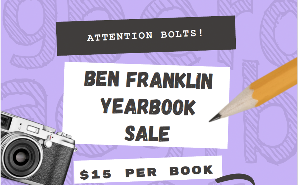 Benjamin  Franklin Yearbook Sale