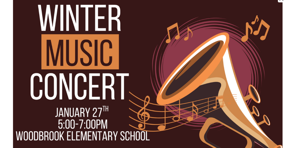 Winter Music Concert Flyer
