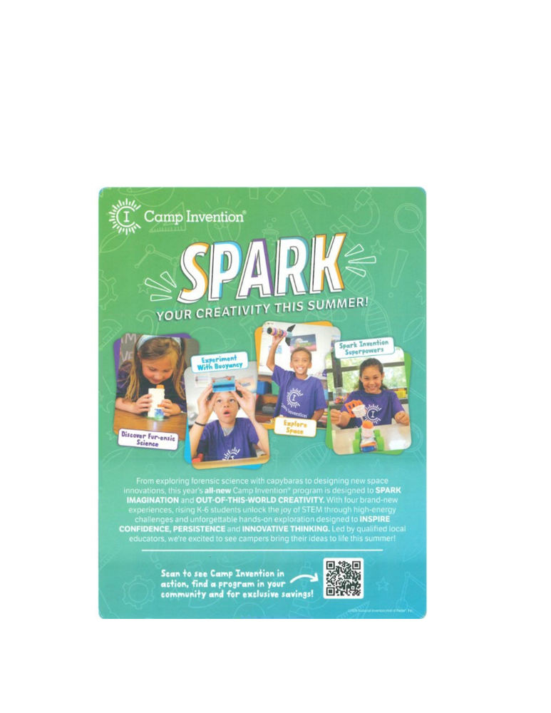 Camp Intervention Flyer