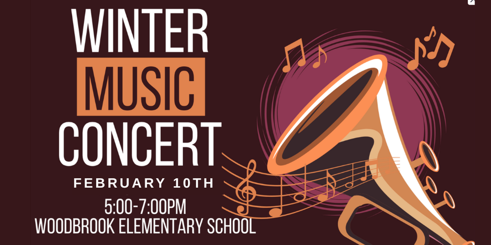Winter Music Concert Flyer