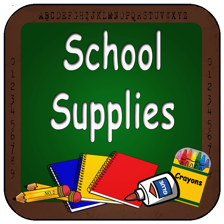 School Supplies clipart