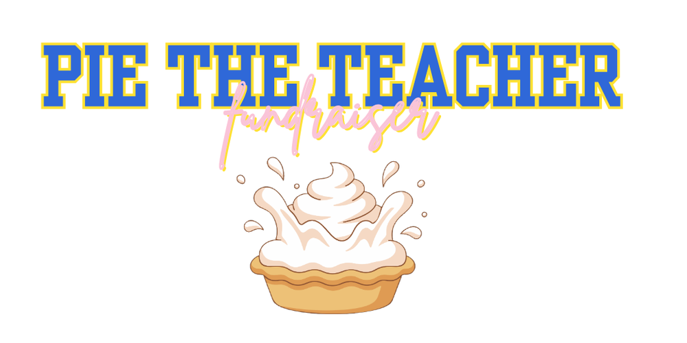 Pie the teacher fundraiser