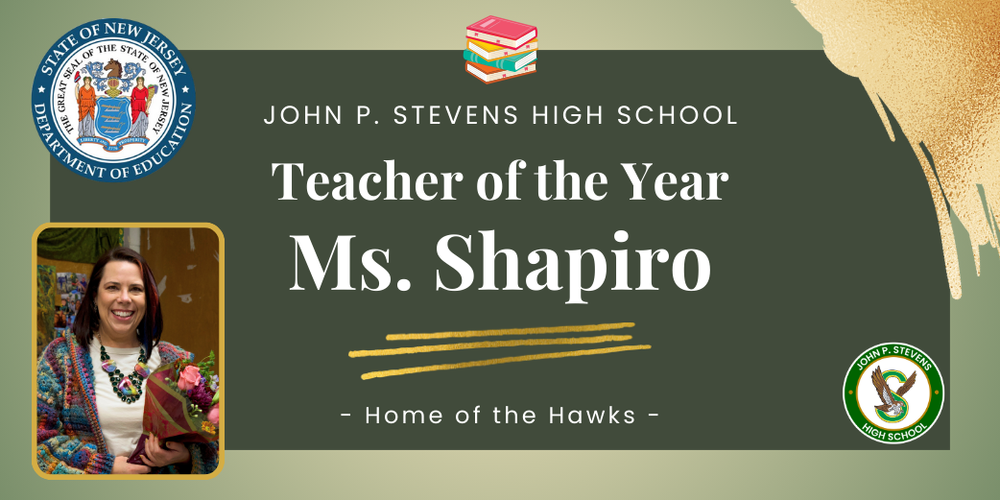 Teacher of the Year Ms. Shapiro