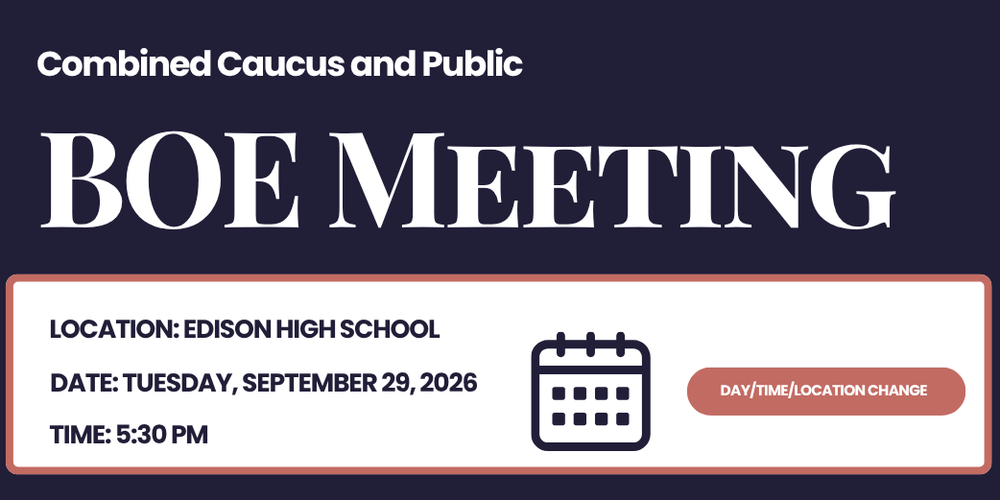 September 29 BOE Meeting