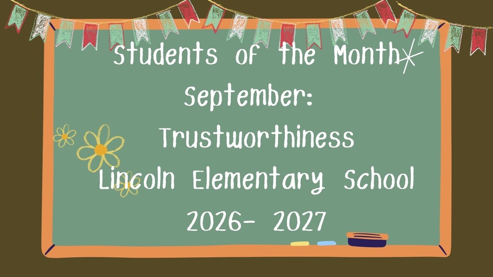 Student of the Month - September