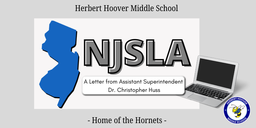 NJSLA A Letter from Assistant Superintendent Dr. CHristopher Huss