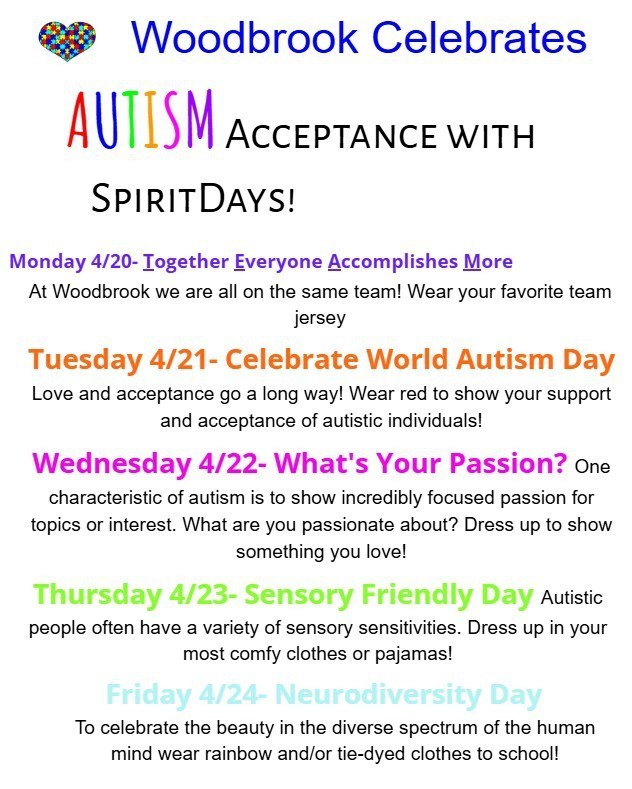 Woodbrook Celebrates Autism 