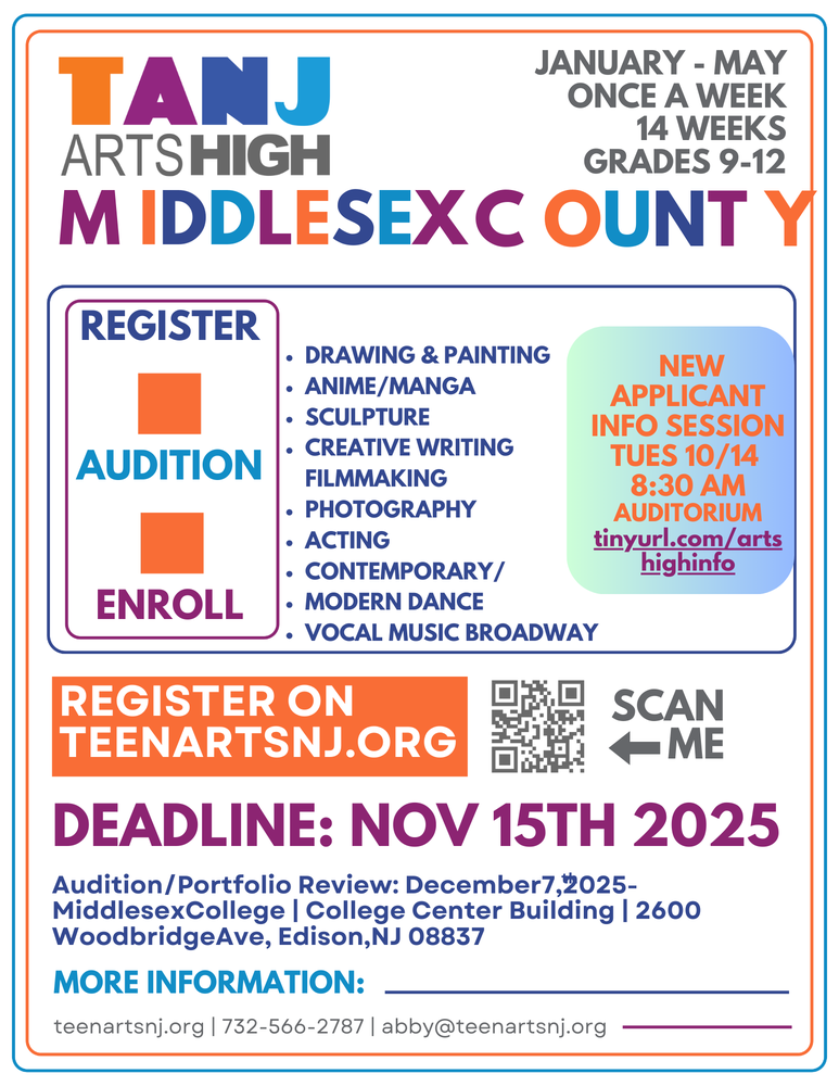 Arts High Info Session- 10/14