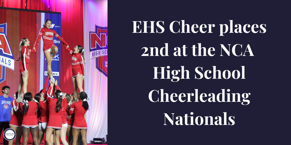 EHS Cheer places 2nd at the NCA High School Cheerleading Nationals
