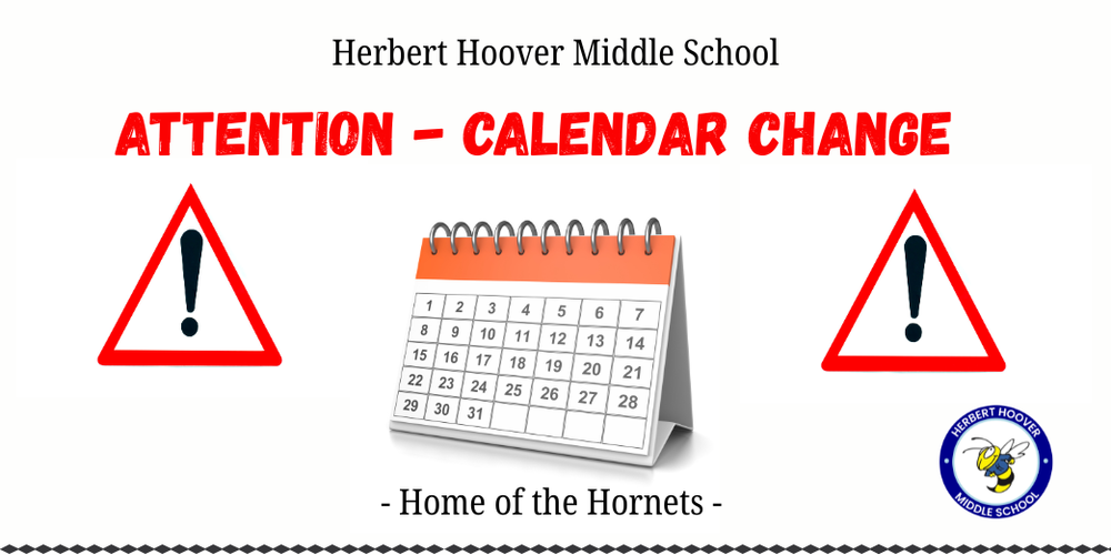 attention calendar change
