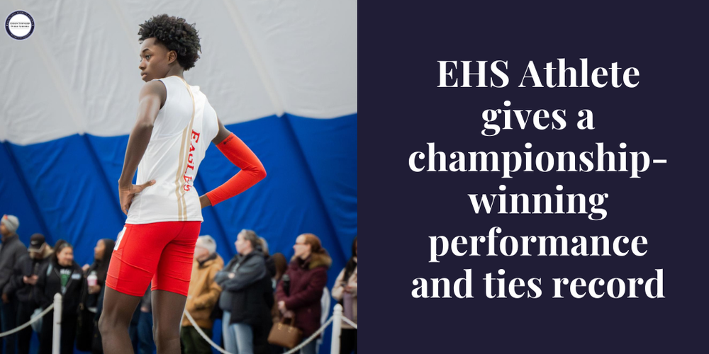 EHS Athlete gives a championship winning performance and ties record