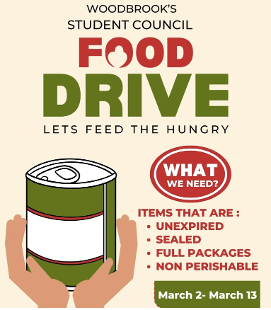 Student Council Food Drive