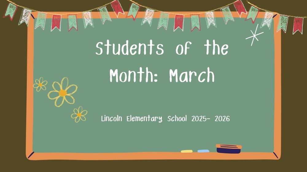 Student of the Month - March