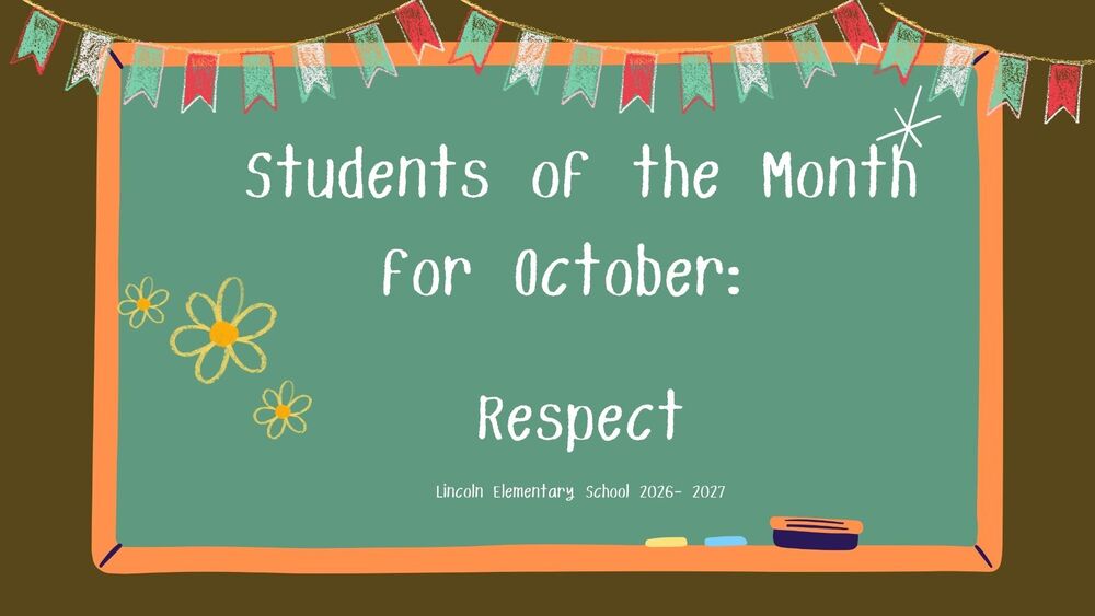 october Student of the month