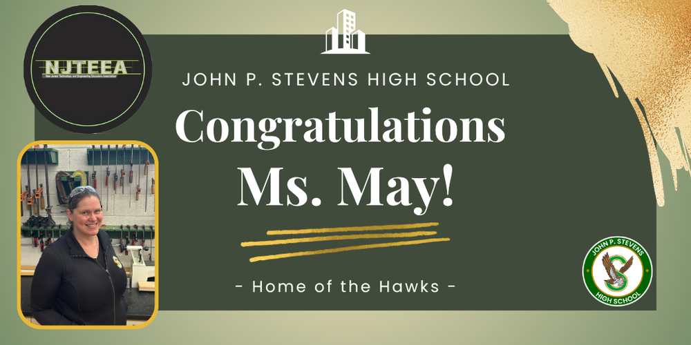 Congratulations to Ms. May