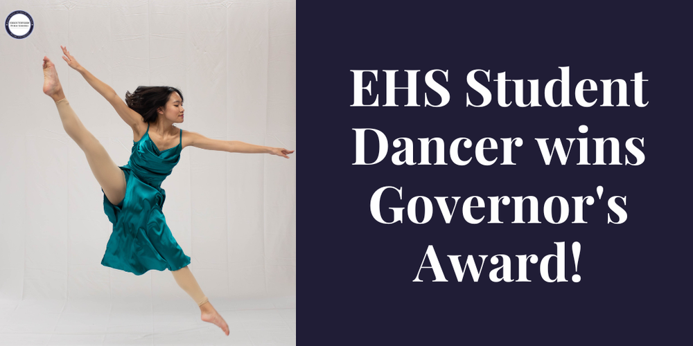 EHS Student Dancer Wins Governor's Award